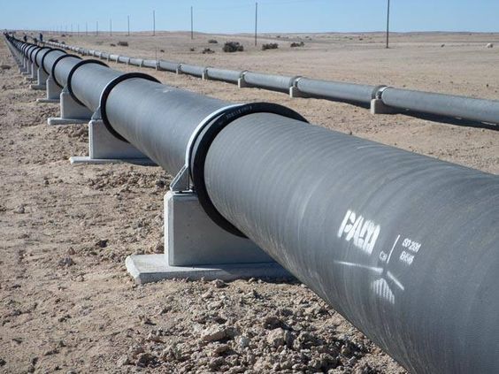 Pipeline construction in Ghana